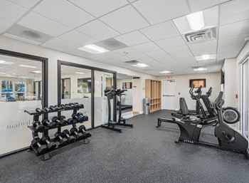 Expanded fitness center